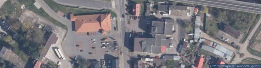 Zdjęcie satelitarne Wspólnota Mieszkaniowa przy ul.Mickiewicza 4-4J w Wolinie