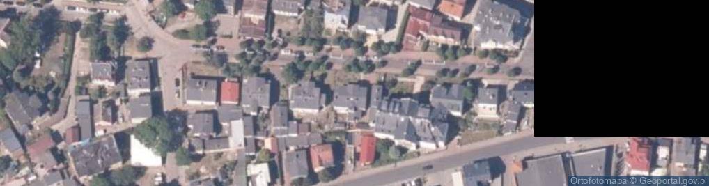 Zdjęcie satelitarne Wspólnota Mieszkaniowa przy ul.Mickiewicza 7, 7A w Międzyzdrojach