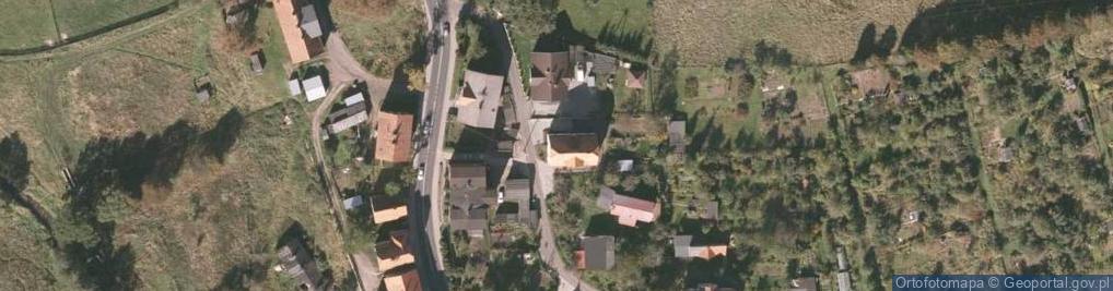 Zdjęcie satelitarne Wspólnota Mieszkaniowa przy ul.Moniuszki nr 8 w Jedlinie-Zdroju