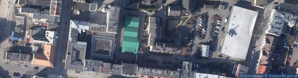 Zdjęcie satelitarne Wspólnota Mieszkaniowa przy ul.Monte Cassino 14 w Świnoujściu