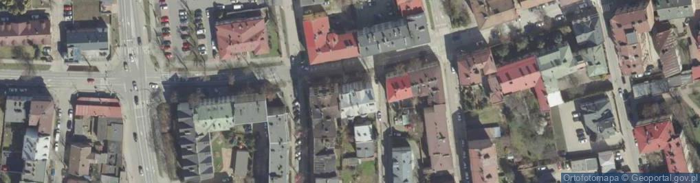 Zdjęcie satelitarne Wspólnota Mieszkaniowa przy ul.Mościckiego 28 w Tarnowie