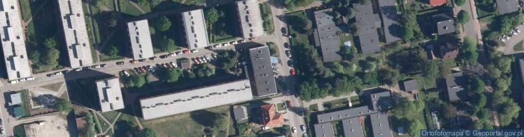 Zdjęcie satelitarne Wspólnota Mieszkaniowa przy ul.Mroczkiewicza nr 6.w Tychowie