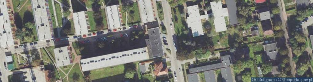 Zdjęcie satelitarne Wspólnota Mieszkaniowa przy ul.Mroczkiewicza nr 6.w Tychowie