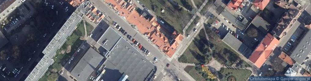 Zdjęcie satelitarne Wspólnota Mieszkaniowa przy ul.Namiotowej 26-26D w Grzybowie