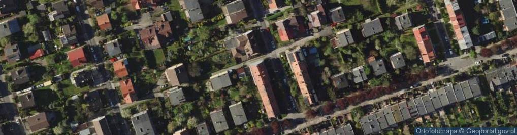 Zdjęcie satelitarne Wspólnota Mieszkaniowa przy ul.Norweskiej 45 we Wrocławiu