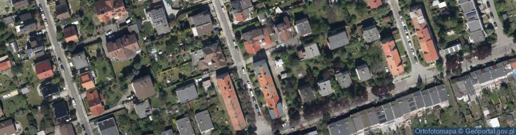 Zdjęcie satelitarne Wspólnota Mieszkaniowa przy ul.Norweskiej 46 we Wrocławiu