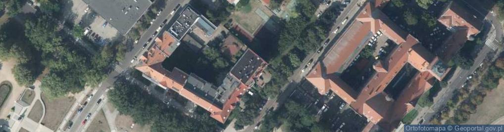 Zdjęcie satelitarne Wspólnota Mieszkaniowa przy ul.Nowopol 10 w Policach