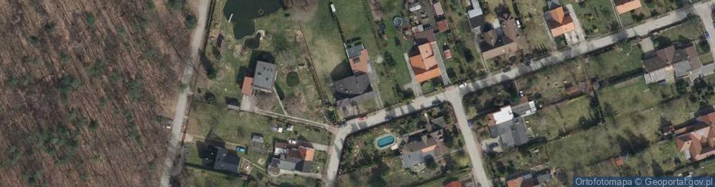 Zdjęcie satelitarne Wspólnota Mieszkaniowa przy ul.Ogrodowej 1 w Knurowie