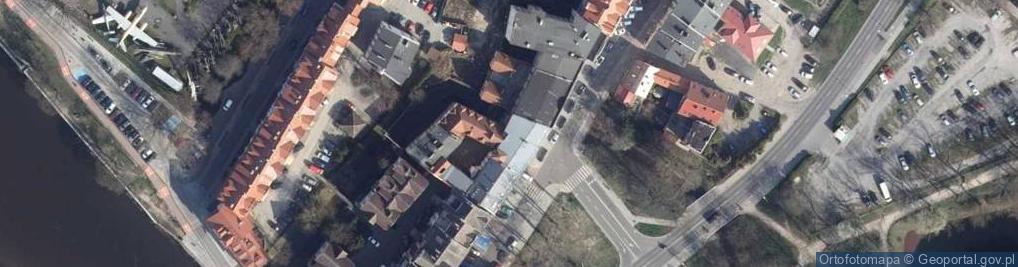 Zdjęcie satelitarne Wspólnota Mieszkaniowa przy ul.Okopowej 23 w Kołobrzegu