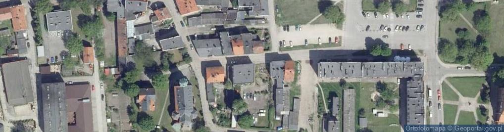 Zdjęcie satelitarne Wspólnota Mieszkaniowa przy ul.Oleśnickiej 6 Bierutów