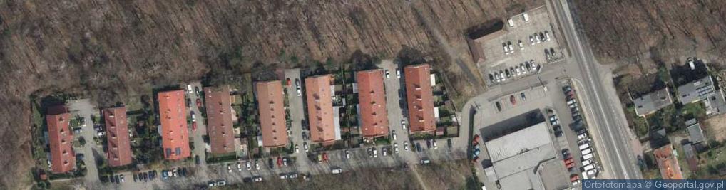 Zdjęcie satelitarne Wspólnota Mieszkaniowa przy ul.Oriona 22 w Gliwicach