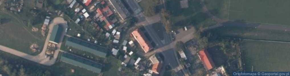 Zdjęcie satelitarne Wspólnota Mieszkaniowa przy ul.Orlej 3 w Mirosławcu