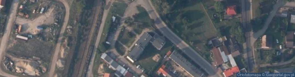 Zdjęcie satelitarne Wspólnota Mieszkaniowa przy ul.Orlej 9 w Mirosławcu