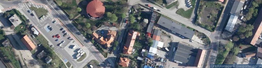 Zdjęcie satelitarne Wspólnota Mieszkaniowa przy ul.Osadniczej nr 2 w Dzierżoniowie