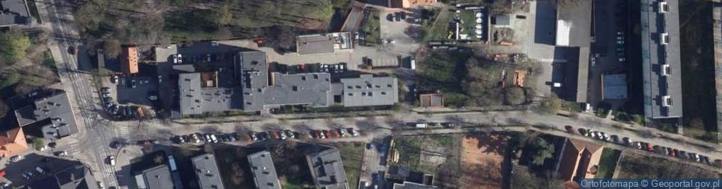 Zdjęcie satelitarne Wspólnota Mieszkaniowa przy ul.Piaskowej nr 1 w Świdnicy