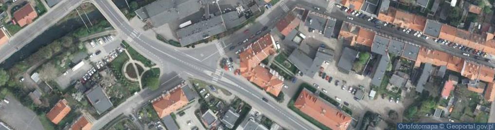Zdjęcie satelitarne Wspólnota Mieszkaniowa przy ul.Piłsudskiego 36 w Świebodzicach