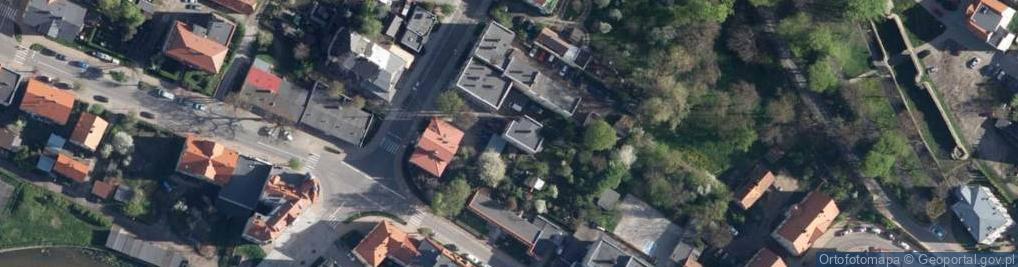 Zdjęcie satelitarne Wspólnota Mieszkaniowa przy ul.Pocztowej nr 13A w Dzierżoniowie