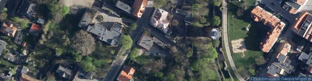 Zdjęcie satelitarne Wspólnota Mieszkaniowa przy ul.Pocztowej nr 7A w Dzierżoniowie