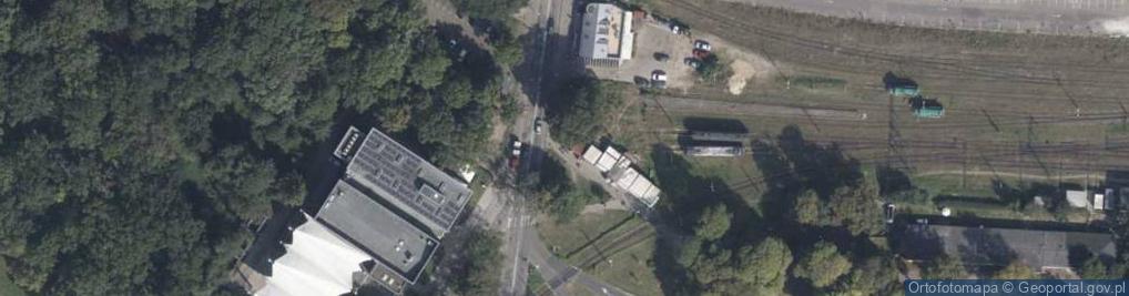 Zdjęcie satelitarne Wspólnota Mieszkaniowa przy ul.Polnej nr 1.w Trzebiatowie