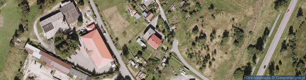 Zdjęcie satelitarne Wspólnota Mieszkaniowa przy ul.Polnej nr.13 w Stroniu Śląskim