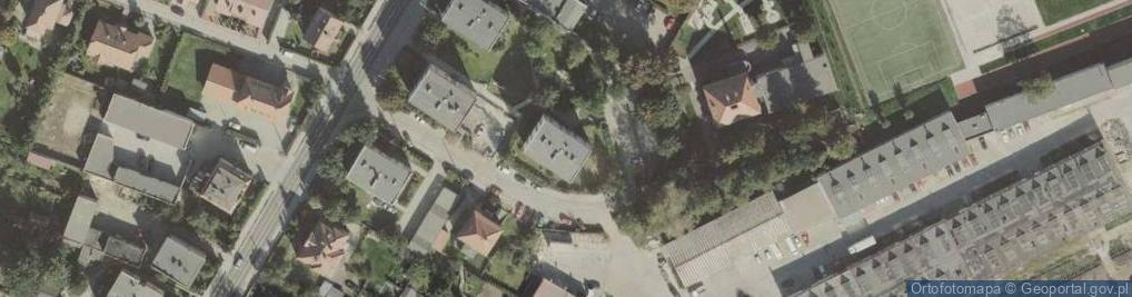 Zdjęcie satelitarne Wspólnota Mieszkaniowa przy ul.Popiełuszki 1