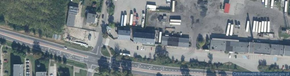 Zdjęcie satelitarne Wspólnota Mieszkaniowa przy ul.Powstańców Wielkopolskich 13A, B, C w Kwilczu