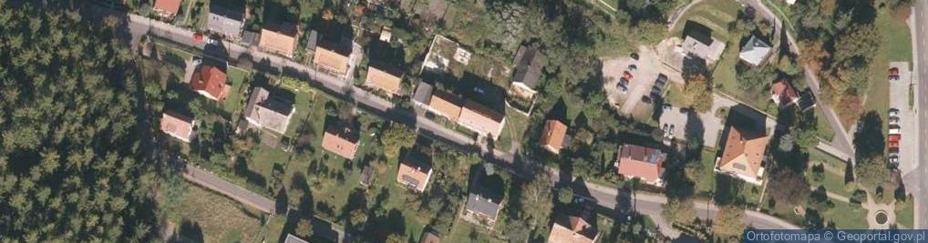 Zdjęcie satelitarne Wspólnota Mieszkaniowa przy ul.Poznańskiej nr 10 w Jedlinie-Zdroju
