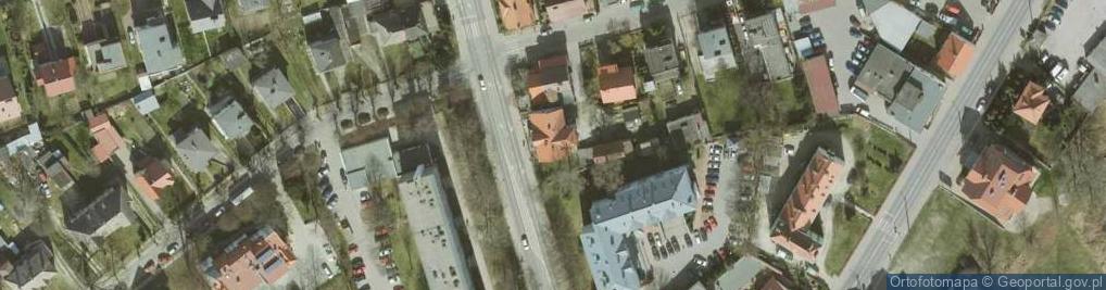 Zdjęcie satelitarne Wspólnota Mieszkaniowa przy ul.Prusickiej 4