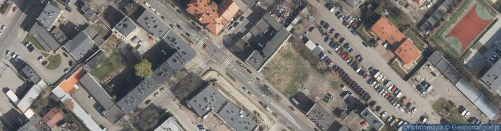 Zdjęcie satelitarne Wspólnota Mieszkaniowa przy ul.Rynek 3 w Pyskowicach