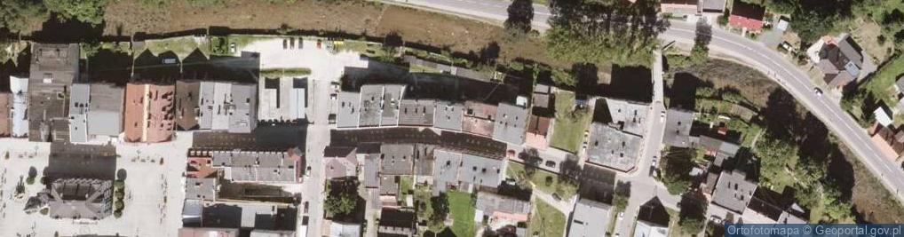 Zdjęcie satelitarne Wspólnota Mieszkaniowa przy ul.Słodowej nr 19 w Lądku-Zdroju