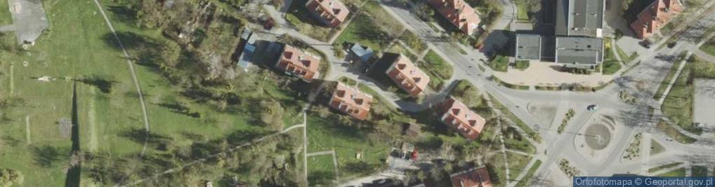 Zdjęcie satelitarne Wspólnota Mieszkaniowa przy ul.Słowackiego 3 w Chełmie