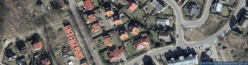 Zdjęcie satelitarne Wspólnota Mieszkaniowa przy ul.Smoczej 9, 9A, 10, 10A, 11, 11A w Szczecinie