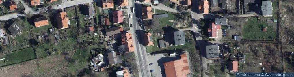 Zdjęcie satelitarne Wspólnota Mieszkaniowa przy ul.Solickiej nr 19 w Szczawnie Zdroju