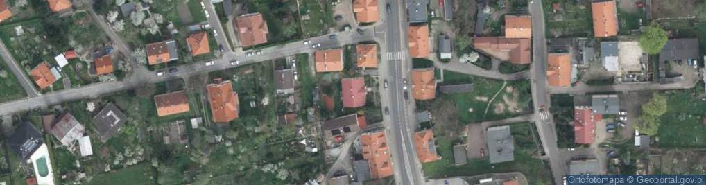 Zdjęcie satelitarne Wspólnota Mieszkaniowa przy ul.Solickiej nr 20 w Szczawnie-Zdroju
