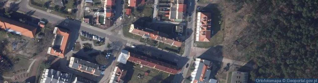 Zdjęcie satelitarne Wspólnota Mieszkaniowa przy ul.Sosnowej 15 w Świnoujściu