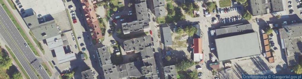 Zdjęcie satelitarne Wspólnota Mieszkaniowa przy ul.Spółdzielczej 6, 6A , 6B w Koszalinie