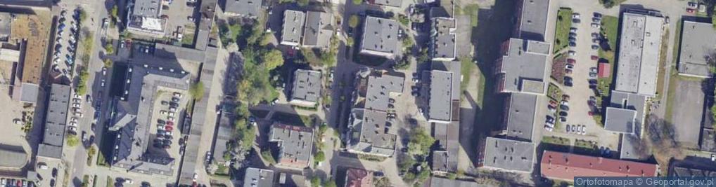 Zdjęcie satelitarne Wspólnota Mieszkaniowa przy ul.Starobystrzyckiej nr 14 w Bystrzycy Kłodzkiej