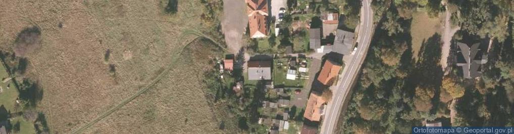Zdjęcie satelitarne Wspólnota Mieszkaniowa przy ul.Sudeckiej nr 39 w Łomnicy