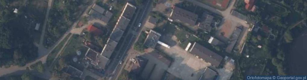 Zdjęcie satelitarne Wspólnota Mieszkaniowa przy ul.św.Wojciecha nr 12 w Kaliszu Pomorskim