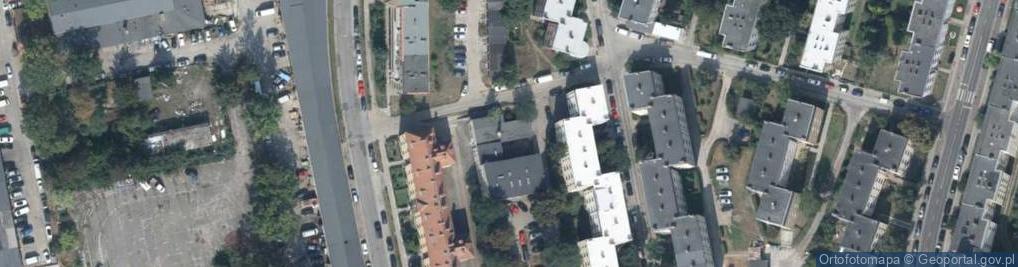 Zdjęcie satelitarne Wspólnota Mieszkaniowa przy ul.Szczecińskiej 23A w Szczecinie
