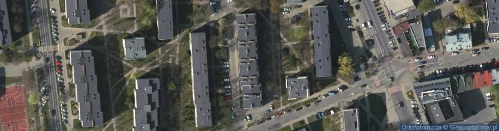 Zdjęcie satelitarne Współnota Mieszkaniowa przy ul.Szkolna 6