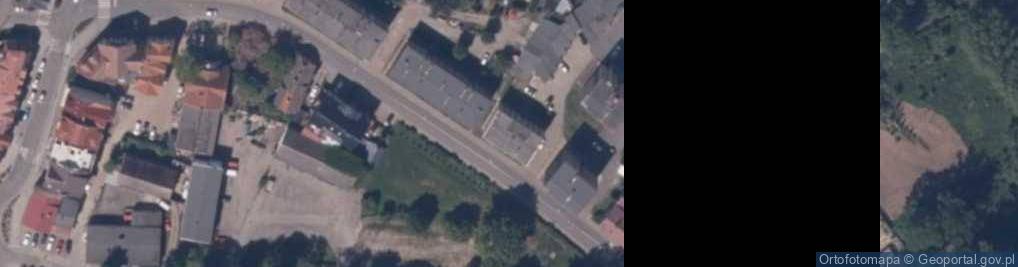 Zdjęcie satelitarne Wspólnota Mieszkaniowa przy ul.Szpitalnej w Kamieniu Pomorskim
