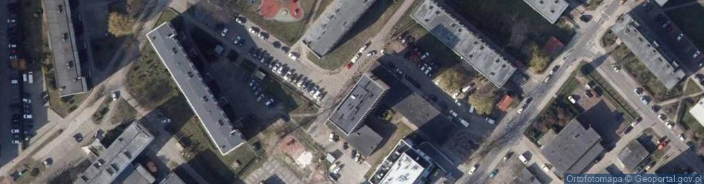 Zdjęcie satelitarne Wspólnota Mieszkaniowa przy ul.T.Kościuszki 9 w Świnoujściu
