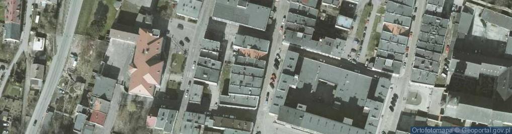 Zdjęcie satelitarne Wspólnota Mieszkaniowa przy ul.Tadeusza Kościuszki nr 7 w Ząbkowicach Śląskich
