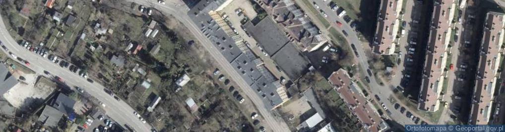Zdjęcie satelitarne Wspólnota Mieszkaniowa przy ul.Tęczowe Ogrody 28, 29, 30 Warzymice