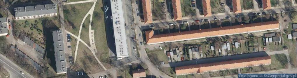 Zdjęcie satelitarne Wspólnota Mieszkaniowa przy ul.Tuwima 2-26 w Gliwicach