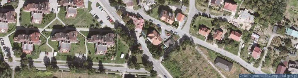 Zdjęcie satelitarne Wspólnota Mieszkaniowa przy ul.Warszawskiej nr 25 w Polanicy-Zdroju
