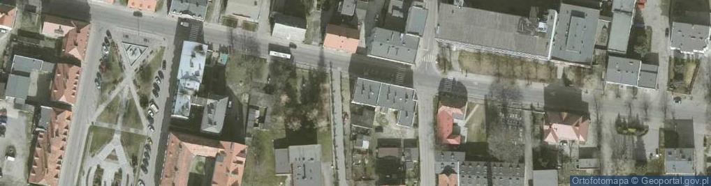 Zdjęcie satelitarne Wspólnota Mieszkaniowa przy ul.Wiejskiej nr 1 w Piławie Górnej