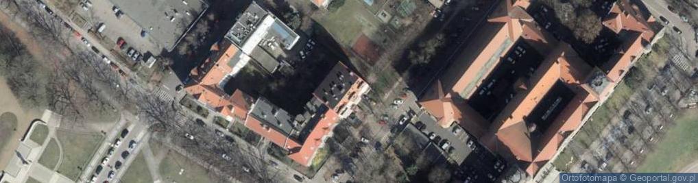 Zdjęcie satelitarne Wspólnota Mieszkaniowa przy ul.Wielkopolskiej 20 w Szczecinie
