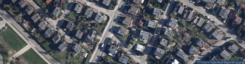 Zdjęcie satelitarne Wspólnota Mieszkaniowa przy ul.Wincentego Witosa nr 4 w Strzegomiu